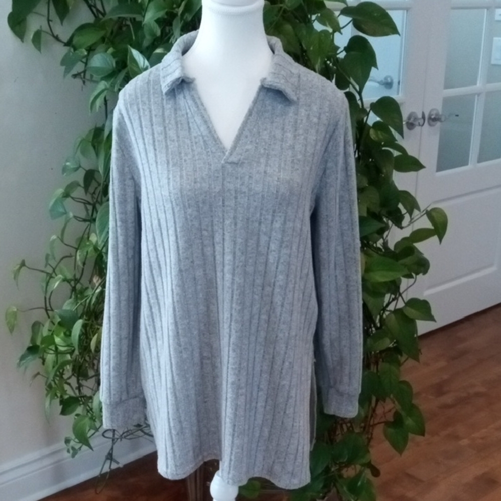 Women's Ribbed Knit Tops - Multi-Color Set - Picture 11 of 16